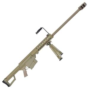SnowWolf BARRETT M82A1 TAN Long AEG DESERT Airsoft Sniper Tüfeği