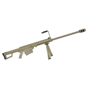 SnowWolf BARRETT M82A1 TAN Long AEG DESERT Airsoft Sniper Tüfeği