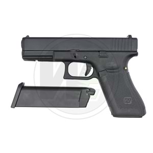 WE G17 Gen5 Siyah GBB Airsoft Tabanca (AirsoftPRO Özel)