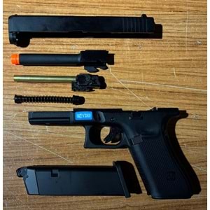 WE G17 Gen5 Siyah GBB Airsoft Tabanca (AirsoftPRO Özel)