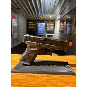 WE GLOCK G19 GEN5 SIYAH GBB AIRSOFT TABANCA WE-G003VB-BK (AirsoftPRO Özel)
