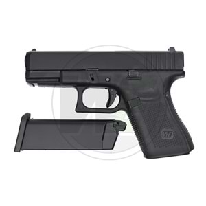 WE GLOCK G19 GEN5 SIYAH GBB AIRSOFT TABANCA WE-G003VB-BK (AirsoftPRO Özel)