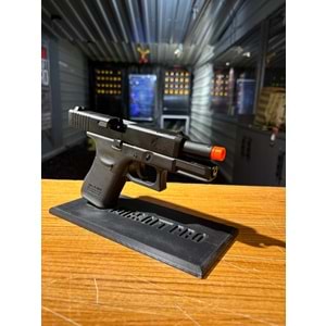 WE GLOCK G19 GEN5 SIYAH GBB AIRSOFT TABANCA WE-G003VB-BK (AirsoftPRO Özel)