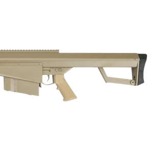 SnowWolf BARRETT M82A1 CQB TAN Kısa Namlu AEG Siyah Airsoft Sniper Tüfeği