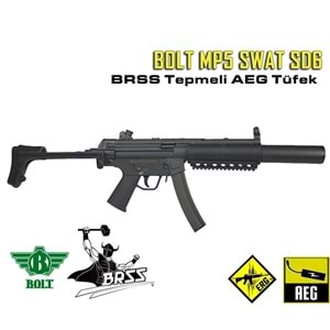BOLT MP5 SWAT SD6 BRSS Güçlendirilmiş Tepme Sistemli AEG