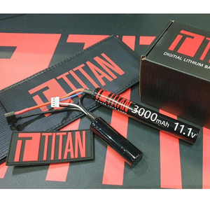 Titan 3000mAh 11.1v Nunchuck Tamiya Airsoft Li Ion Pil - 1156