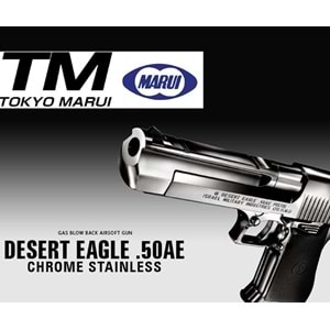 Desert Eagle TOKYO MARUI Silver .50AE Hard Kick GBB