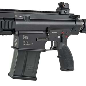 VFC HK417 Gen.2 13'' Assault Gas Blowback GBBR Airsoft Tüfek - Siyah