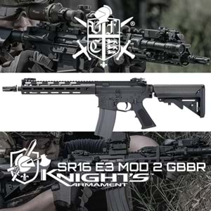 VFC KAC SR16 E3 CQB MOD2 ''11.5 M-LOK GBBR Airsoft Tüfek — Siyah (VFC M4 V3 Gas Sistem)