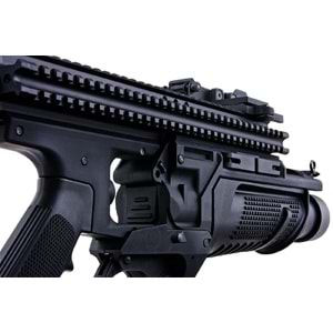 VFC MK13 MOD0 BLACK Enhanced Grenade Launcher Airsoft Bombatar (Siyah-Deluxe Version)