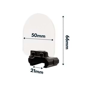 Vector Optics BB Shield Dürbün RedDot Koruyucu Akrilik Şeffaf Panel