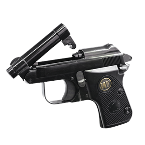 WE-Tech Ultra Compact BERETTA 950 Pocket SIYAH Gas Blowback Airsoft Jartiyer Tabancası