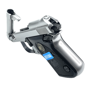 WE-Tech Ultra Compact BERETTA 950 Pocket SILVER Parlak Gümüş Gas Blowback Airsoft Jartiyer Tabancası