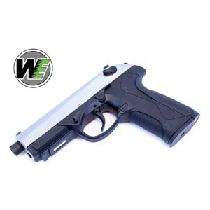 WE Bulldog Beretta PX4 Compact SILVER GBB Airsoft Tabanca (WE-D001-SV)