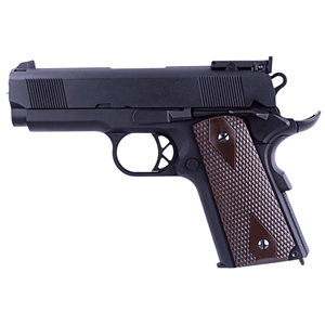 WE Full Metal COLT 1911 Mini Siyah Airsoft GBB Tabanca Kahve Kabza (WE-E003B)