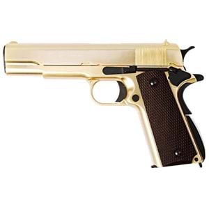 WE M1911 FULL METAL-24K Gold Plated Altın Kaplı Airsoft Tabanca (WE-E007A)