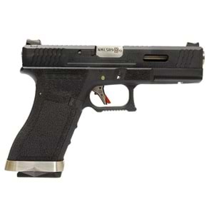 WE Glock G17 T5 Black/Silver GBB Airsoft Tabanca