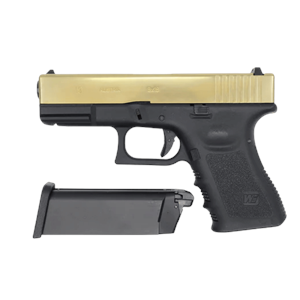WE Glock G19 GOLD GBB Airsoft Tabanca (Airsoft Altın Glock)