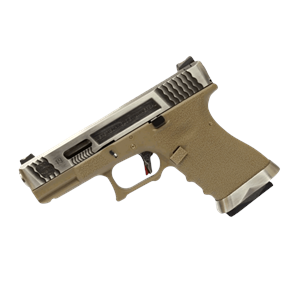 We G19 T8 GBB Aırsoft Tabanca Seti-Tan