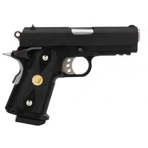 WE Hi-capa .45 A Full Metal Airsoft GBB Tabanca - Siyah