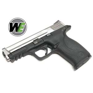 WE MP BIG BIRD BLACK + SILVER AIRSOFT TABANCA