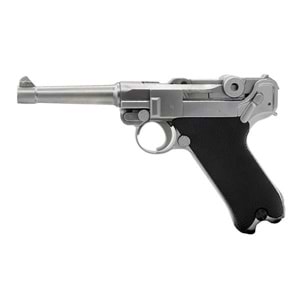 WE Luger P08 Silver 4 Kısa Namlu Airsoft Tabanca