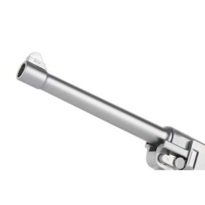WE P08 Luger 6 Silver GBB Airsoft Tabanca
