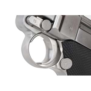 WE P08 Luger 6 Silver GBB Airsoft Tabanca