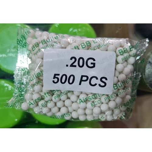 BLS 0.20g Airsoft BB 500adet