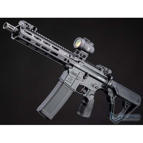 EMG HELIOS Daniel Defense Lisanslı MK18 RIII SIYAH Airsoft AEG Tüfeği, CYMA Platinum QBS