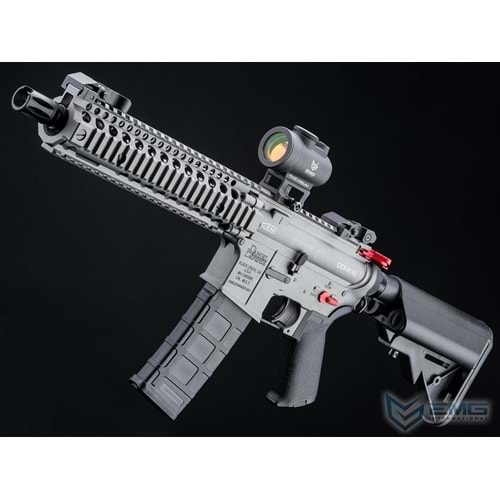 EMG Daniel Defense Lisanslı DDMK18 SILVER Airsoft AEG Tüfeği, CYMA Platinum QBS