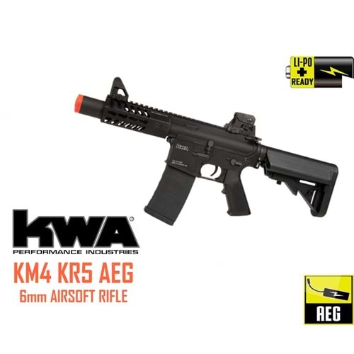 KWA KM4 KR5 Full Metal CQB M4 AEG Airsoft Tüfek