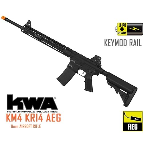 KWA KM4 KR14 LiPO Ready Airsoft Tüfek