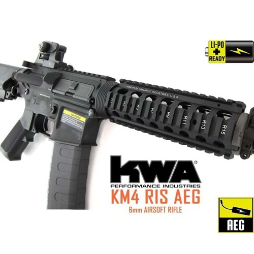 KWA KM4 RIS AEG LiPO Ready