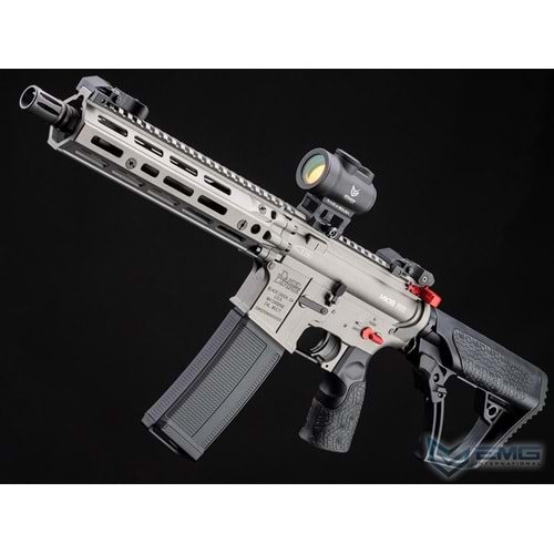 EMG HELIOS Daniel Defense Lisanslı MK18 RIII SILVER Airsoft AEG Tüfeği, CYMA Platinum