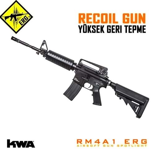 KWA AEG3 RM4A1 ERG Geri Tepmeli Airsoft Tüfek