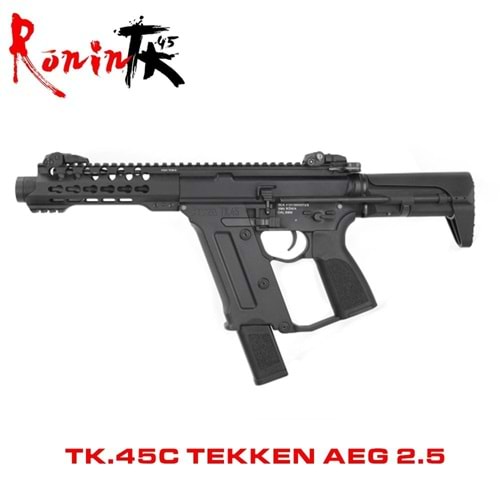 TK45C TEKKEN AEG 2.5 AIRSOFT TÜFEK - SİYAH Güç Ayarlı