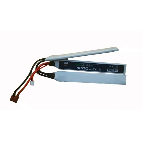 ISG 11.1V 3YAPRAK T-PLUG 1200MAH 25C AIRSOFT LIPO PIL