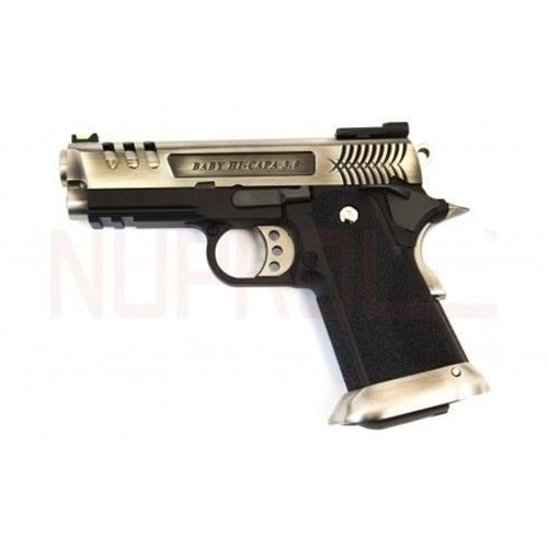 WE E FORCE GEN2 HI-CAPPA 3.8 SILVER AIRSOFT TABANCA