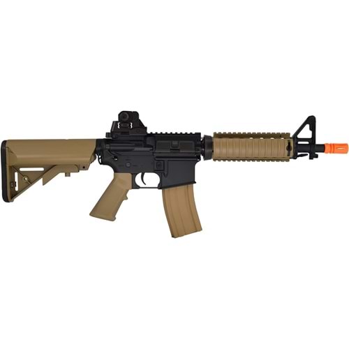 CYMA CG Colt Lisanslı M4 CQB-R SOPMOD TAN LiPo Ready Metal Gearbox Airsoft Tüfek