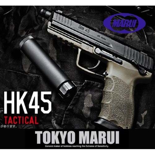 TOKYO MARUI HK45 Taktik GBB Airsoft Tabanca