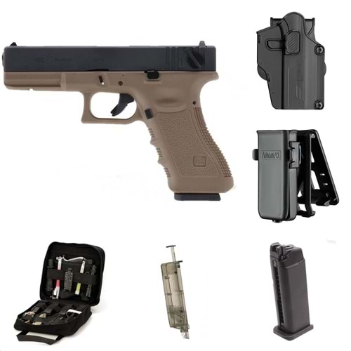 AVANTAJ PAKETİ Glock G18 Gen3 Tan