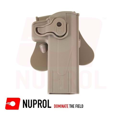 Nuprol WE HI-CAPA HOLSTER TAN Airsoft Tabanca Kılıfı