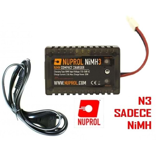 Nuprol N3 NiMH PIL ŞARJ ALETİ (8071)
