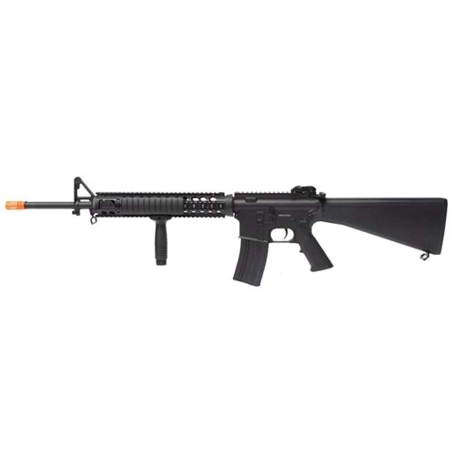 A&K M16A4 M16-A4 SPR NS15 AEG Rifle Tüfek Siyah