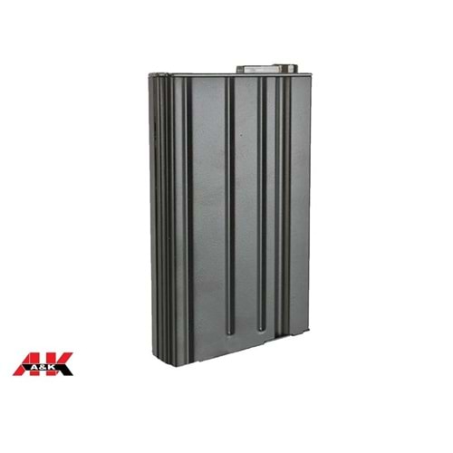 A&K Full Metal SR25 110BB Midcap Airsoft AEG Şarjörü Siyah