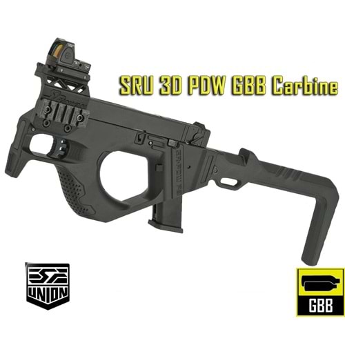 SRU 3D Print PDW GBB Carbine Tabanca