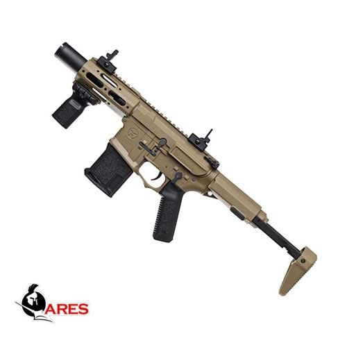 ARES Amoeba Micro M4 PDW Airsoft AEG Tüfek - (Dark Earth)