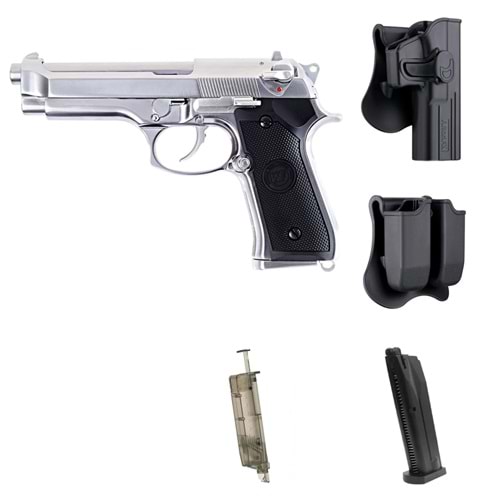 AVANTAJ PAKETİ Beretta M92S Matte Chrome