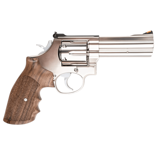 ARES 4'' S&W 686 CO2 Revolver - Silver & Ağaç Kabza Toplu Airsoft Tabanca
